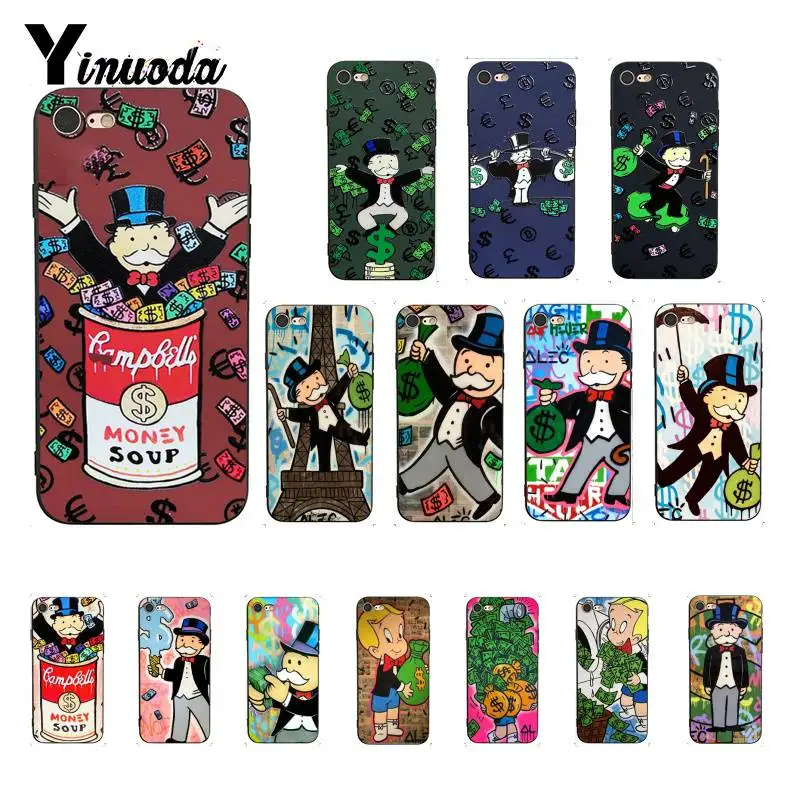 Чехол для телефона Yinuoda с рисунком доллара из мультфильма iPhone 8 7 6 6S 6Plus X XS MAX 5 5S SE XR