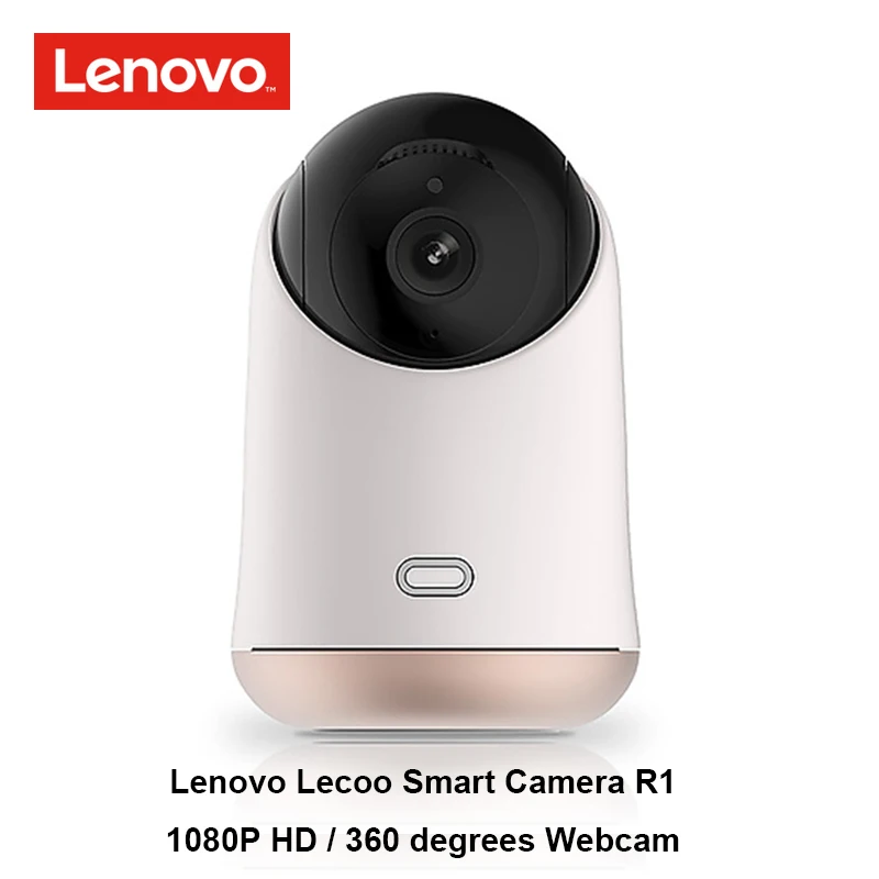 

Lenovo Lecoo smart camera R1 360 Video camera smart WIFI IP camera 1080P HD Night Vision 360 degrees Webcam smart Home camera