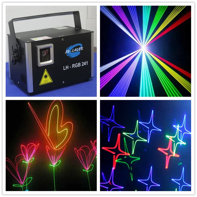

Free Shipping 7 Color Beam Laser Light DMX512 DJ Disco Family Party Club Wedding Stage Effect Lighting Projector