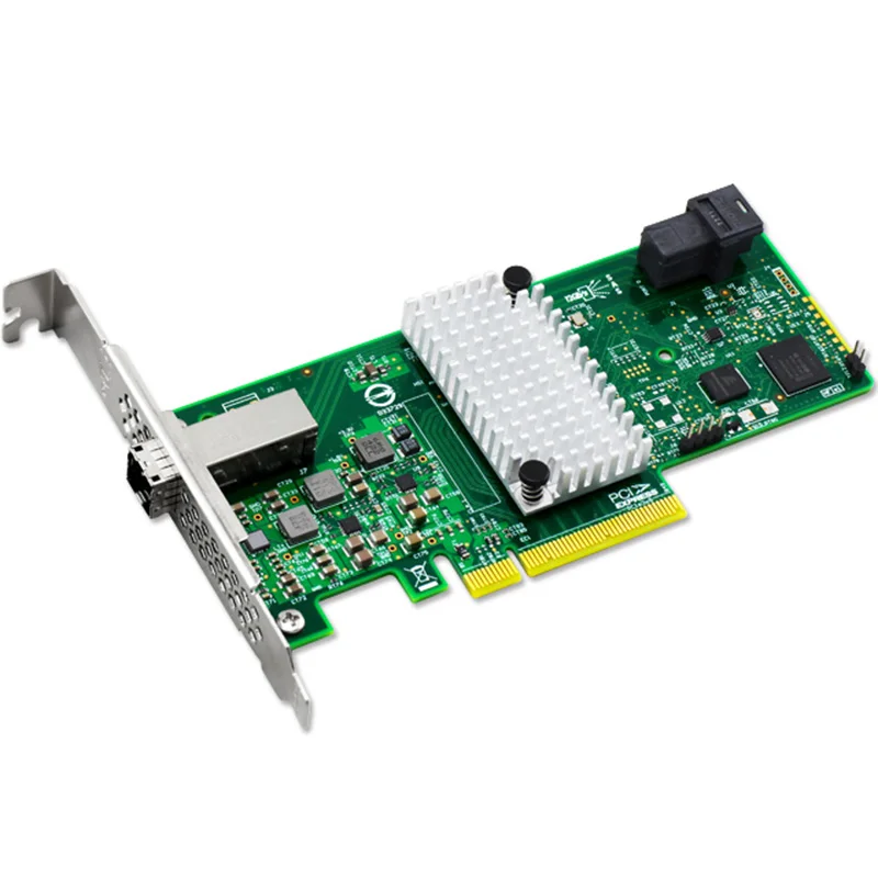 

UNICACA AS3008T-4I4E 9300-4I4E 8643*1,8644*1 PCIe3.0 X8 12Gb/s SAS HBA