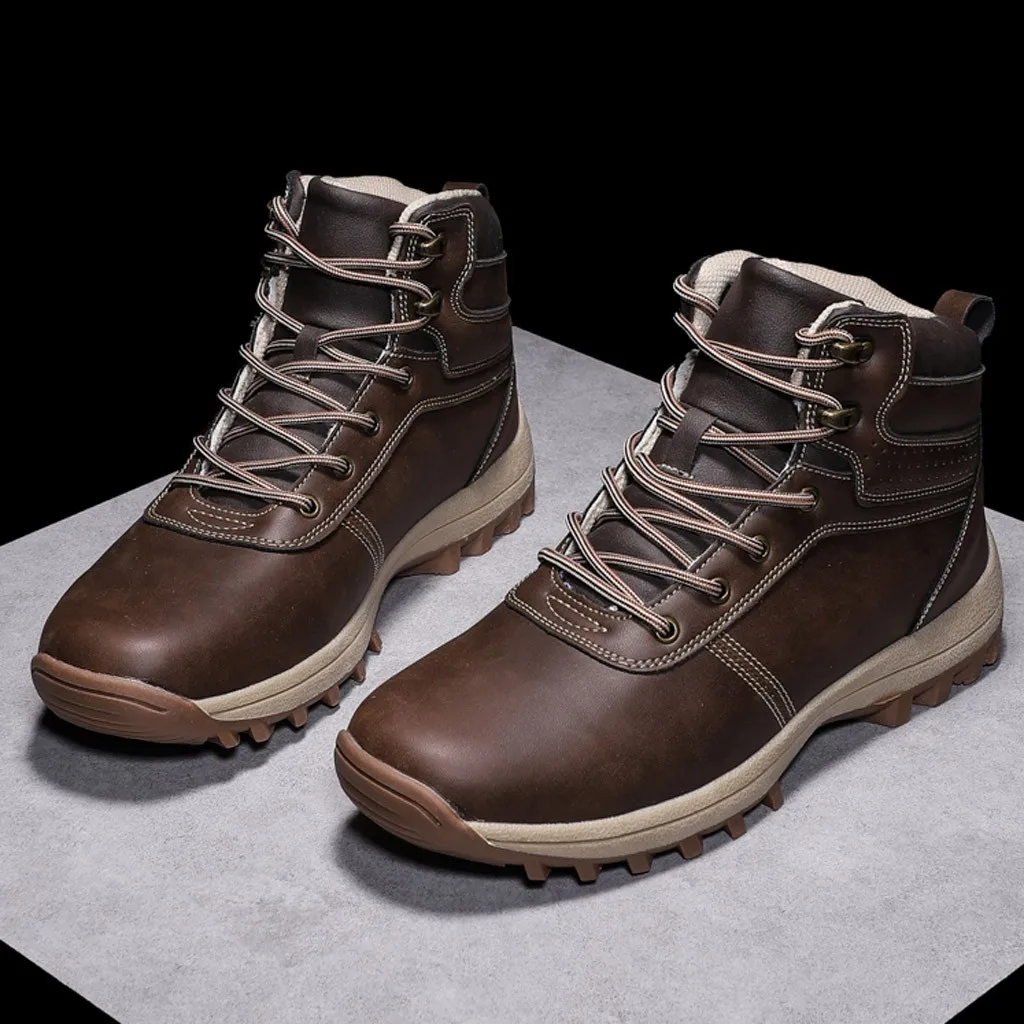 Мужские ботинки; рабочие ботинки в стиле ретро; безопасная обувь для альпинизма; Повседневная обувь; мужские кроссовки; армейские ботинки; Рабочая обувь