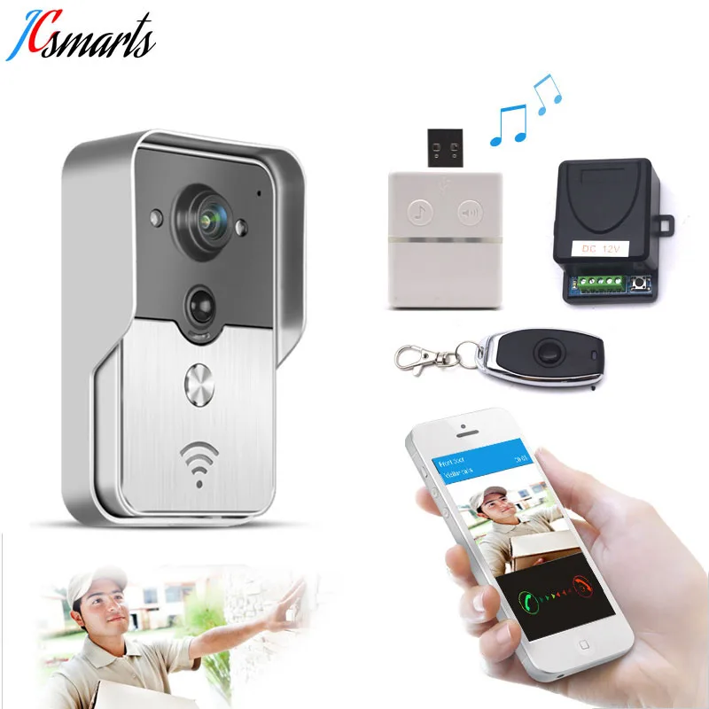 IP Video Wireless Video Door Bell Phone WIFI