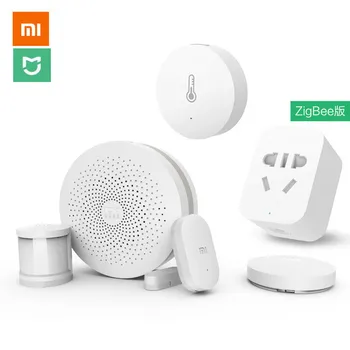 

Original Xiaomi Smart Home Kit Gateway Door Window Sensor Human Body Sensor Wireless Switch Multifunctional Smart Devices Sets