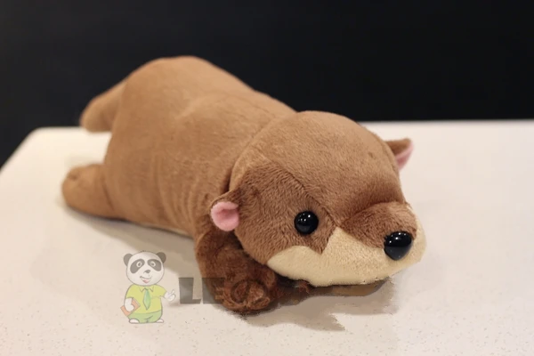 

Otter baby figurine mink plush toy soft plush toy holiday gift 29cm