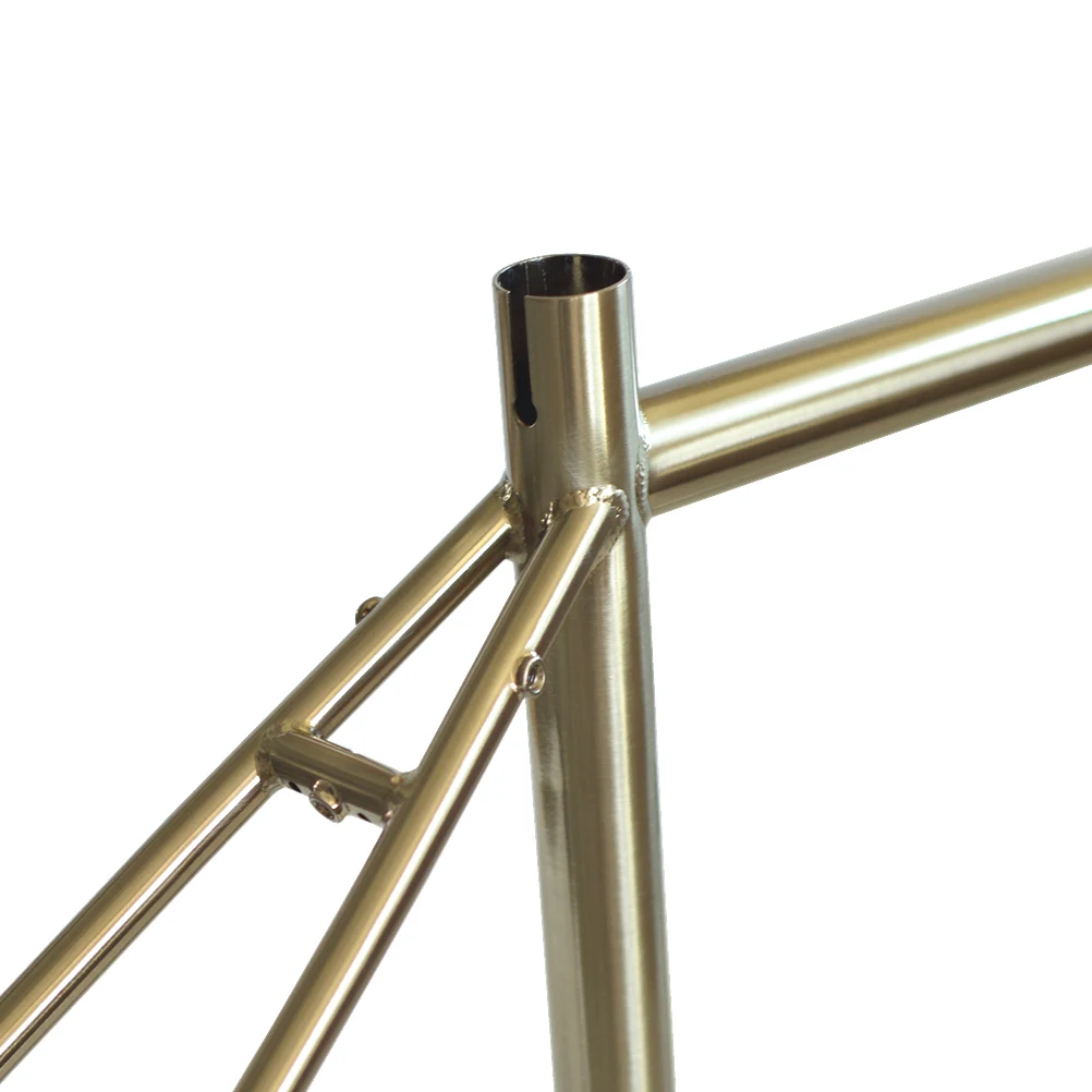 Excellent SEABORAD Chrome CX Road bike Frame Fork 700C Classic Cyclocross Cr-mo Frameset Disc Brake 4130 Heat Treat Steel Frame Forks 4 Excellent SEABORAD Chrome CX Road bike Frame Fork 700C Classic Cyclocross Cr-mo Frameset Disc Brake 4130 Heat Treat Steel Frame Forks 4