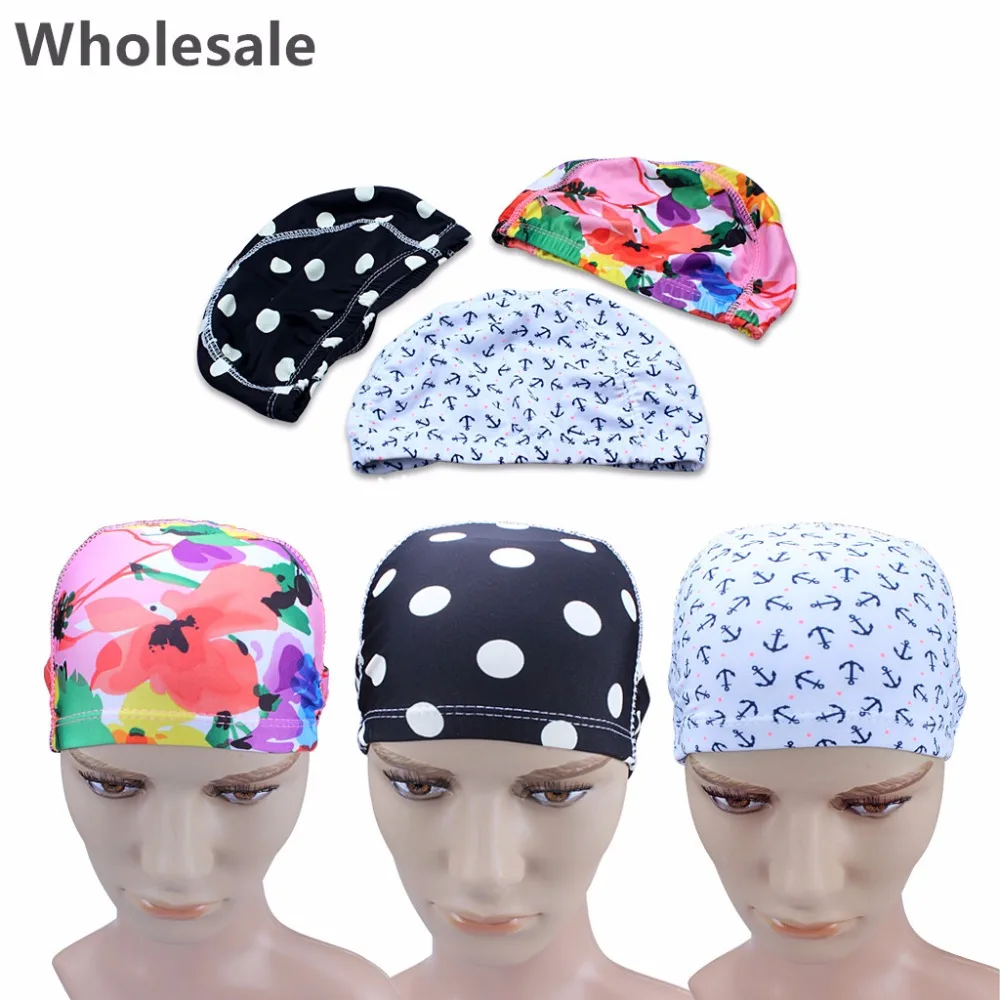 Adults Swimming Cap Hat Bathing Cap Assorted Color Wholesale for Beach Swimming Pool 300PCS