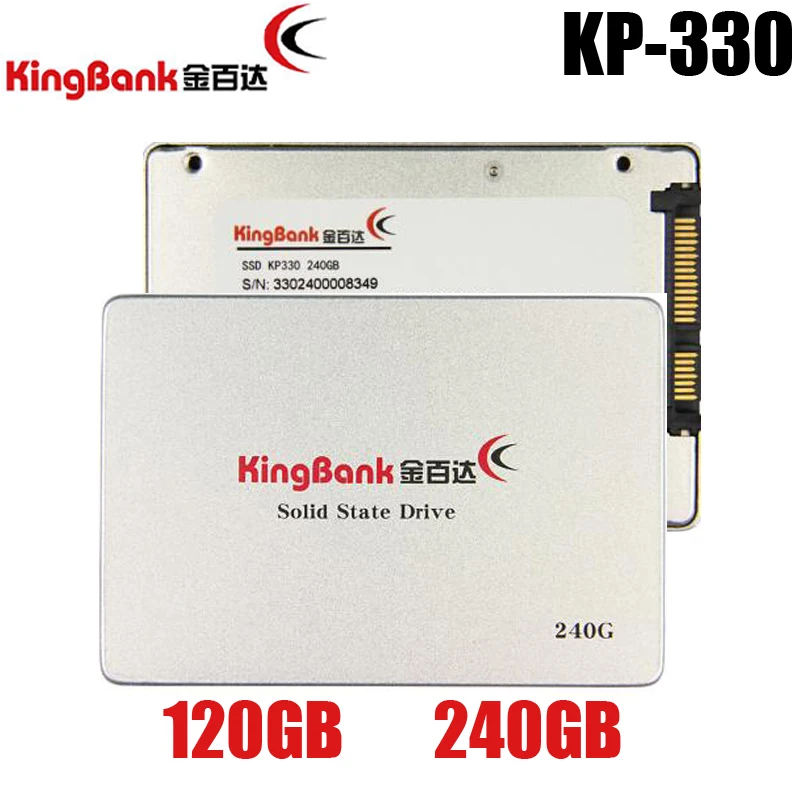 KingBank KP-330 60GB 60G 120GB 120G 240GB 240G 2.5 SATA3 SSD PC Desktop Laptop Server 2.5 Internal Solid State Dribe SSD