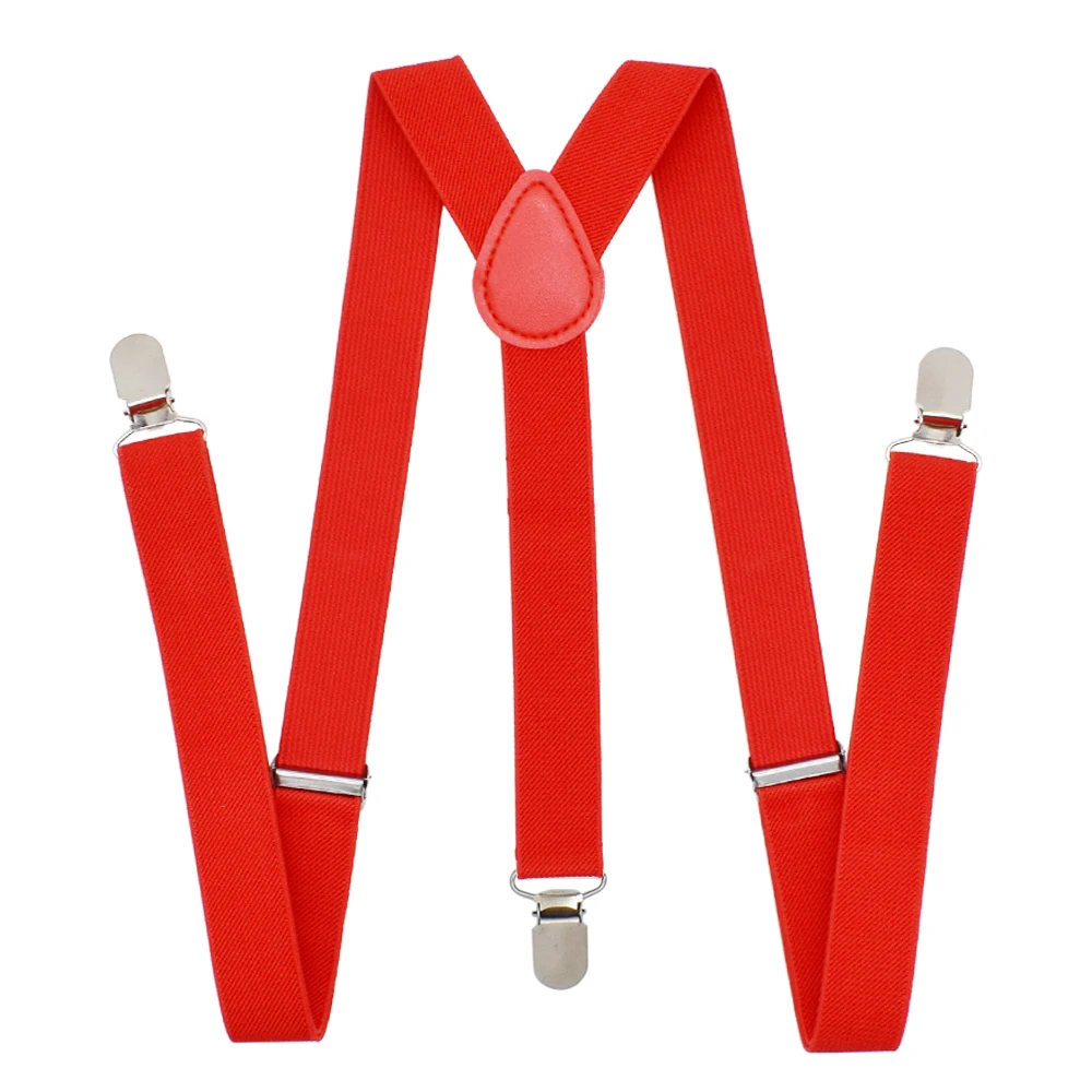 Suspenders-Red