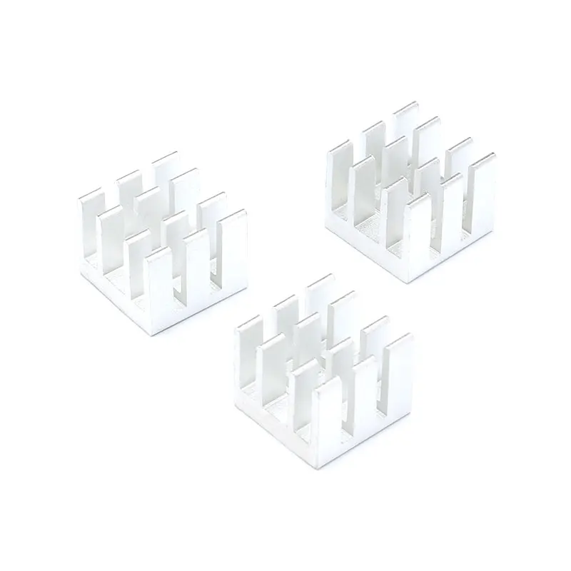5pcs Aluminum Cooling 13X13X11mm Chipset Heat Sink RAM Radiator Heatsink Cooler Diy (1)