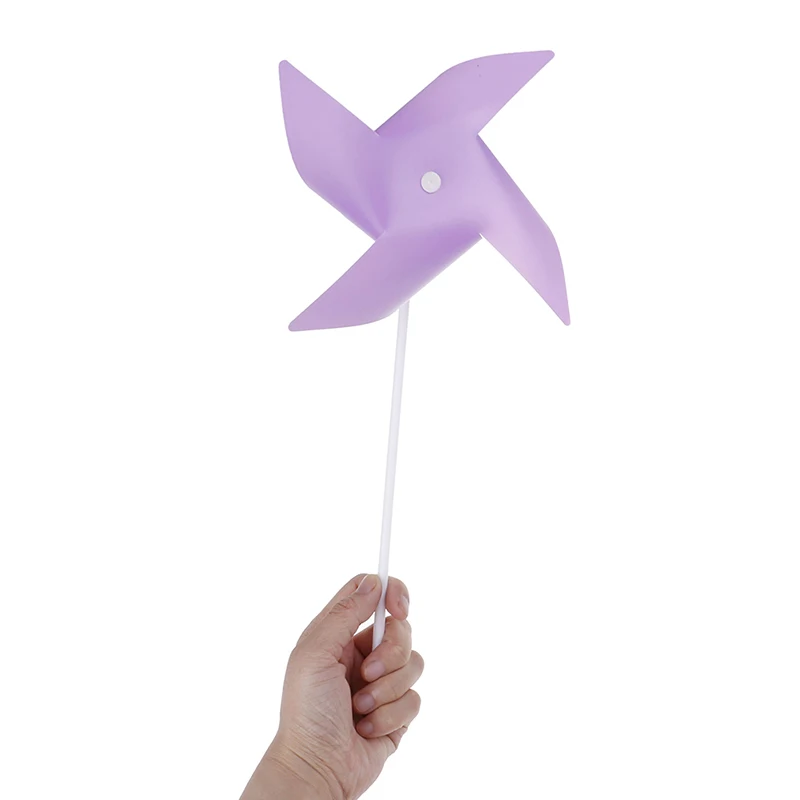 Новые красочные пластиковые игрушки в виде ветряной мельницы Pinwheel самосборка мельница детская игрушка для дома, сада, двора Декор наружные