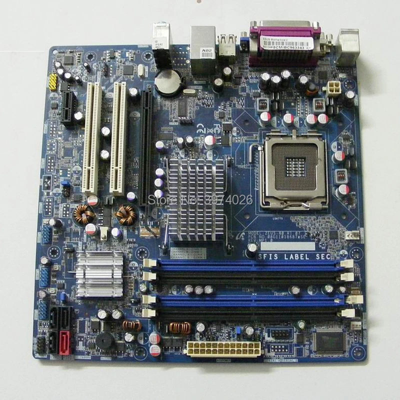 Zeus 80 Sfis Label Sec Peralatan Papan Papan Utama LGA775 ...
