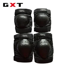 Free shipping GXT Motorbike protective gear knee and elbow pads G06 short to convenient travel men and women