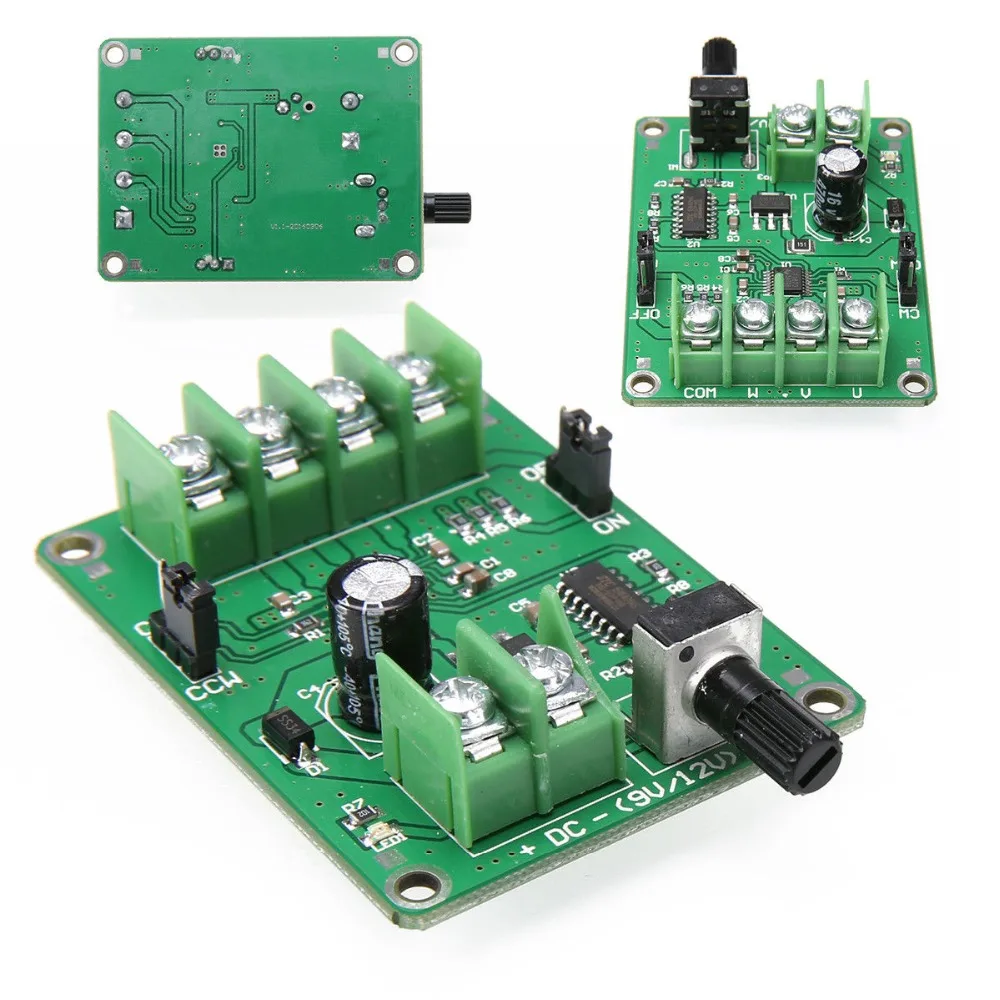 5V-12V-BLDC-DC-Brushless-Motor-Driver-Board-Controller-CD-Rom-Harddisk ...