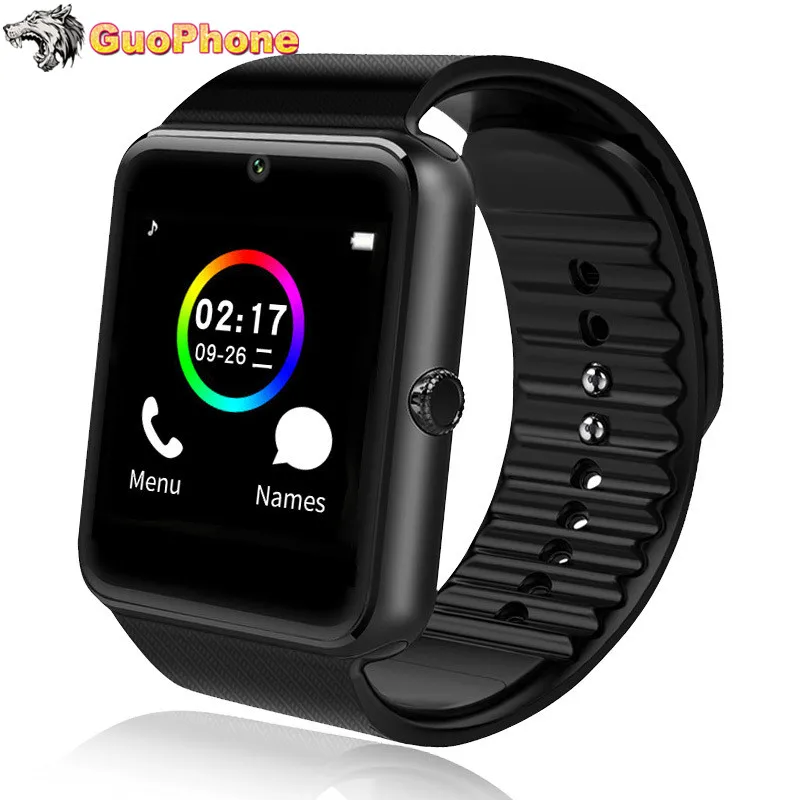 

GT08 Watch Phone Touch Screen Camera Bluetooth SIM Card Children Cartoon Fashion Sport Cheap 1.54" CellPhone