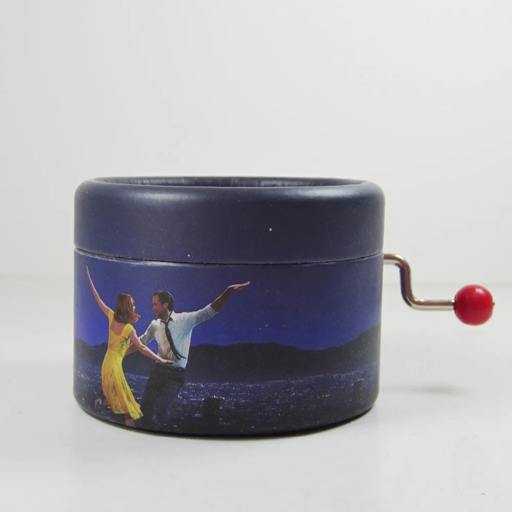 Paper Hand Crank Music Box, Cty of Stars, Movie Theme, Special Gifts for Lovers, DIY