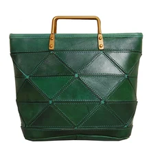 Модные женские сумки ручной работы из растительного дубления, винтажная уникальная сумка на плечо, кошелек из натуральной кожи, кожанные женские сумки для тела