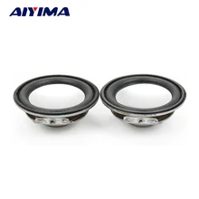 AIYIMA-altavoz portátil de Audio de 45MM, 1,75 pulgadas, 4 Ohm, 3W, gama completa, neodimio, magnético, bricolaje, accesorios para cajas, 2 uds.