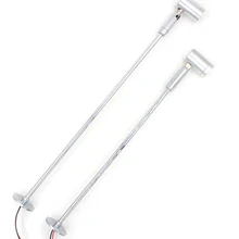 10 шт 1 Вт Светодиодный древко со светодиодным светом Поворотный Светильник длиной 20 см, 25 см, 30 см, 40 см/50 см/60 см по индивидуальному заказу с бесплатной доставкой