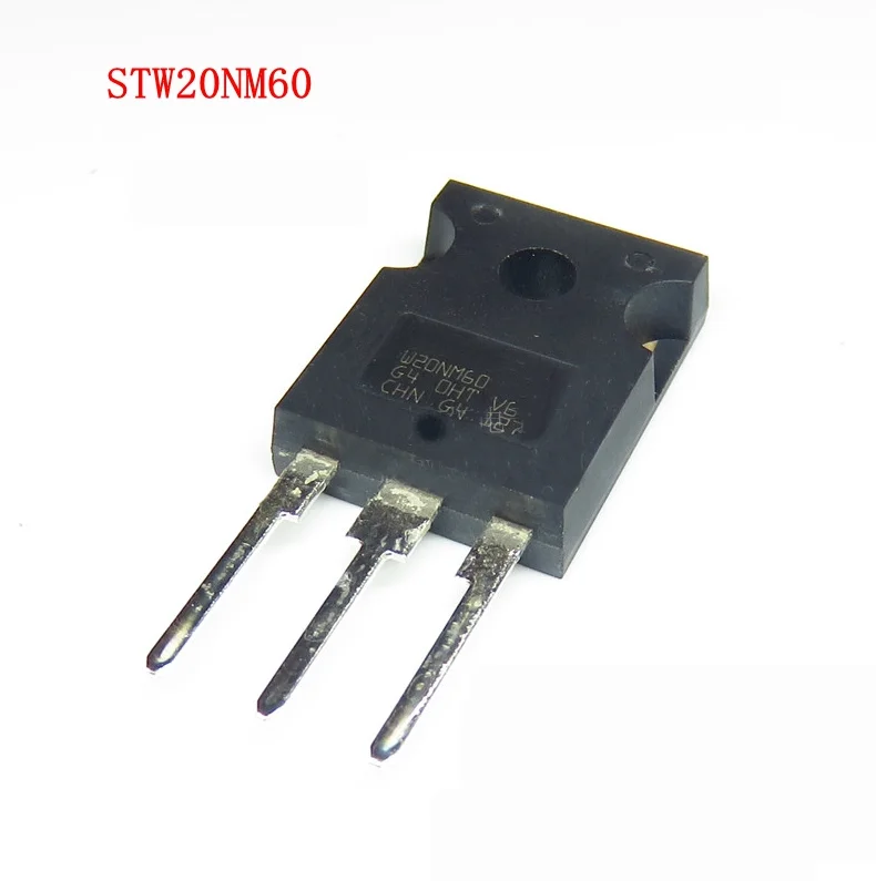

1PCS W20NM60 STW20NM60 20N60 TO-247 High-power field effect switch tube LCD field effect tube 600V 20A in-kind shooting