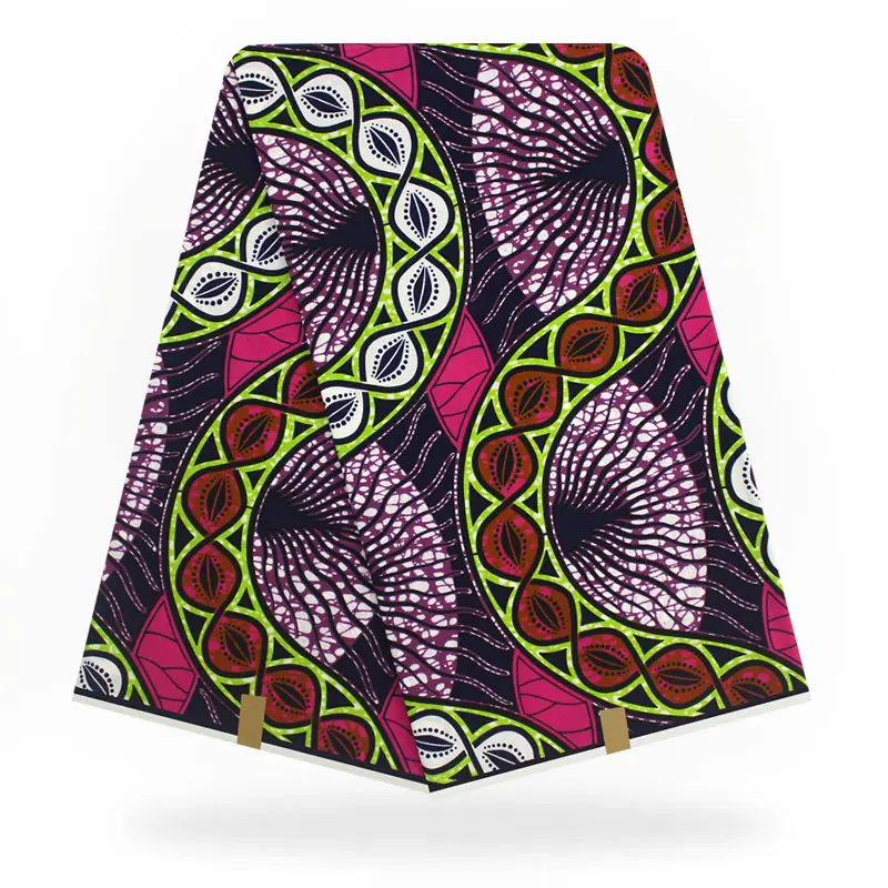 

Hot sale veritable wax Veritable african wax prints fabric dutch wax Veritable 6yards/lot real dutch wax 100% cotton for dress