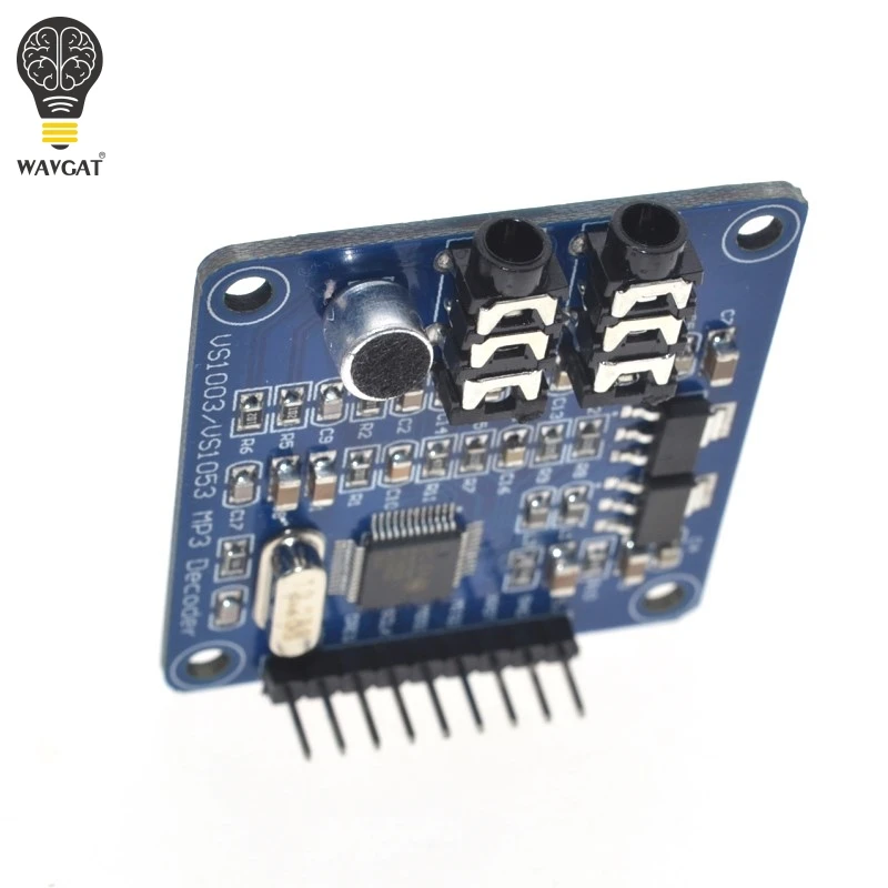 VS1003 VS1003B MP3 модуль декодирования содержит микрофоны STM32 микроконтроллер макетная