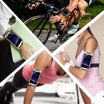 

180 Degree Rotation Mobile Arm Bag For VUP Cell Phone Running Armband Bag Most Smartphones screen size from 4" to 6"