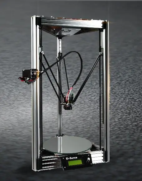 Dforce Deltabot 3d Drucker Atom Rostock Fur Kossel Kann Aufgerustet Werden Zwei Extruder Kit D Kraft 3d Printer 3d Printer Rostockrostock 3d Aliexpress