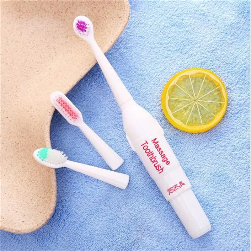 1PC Baby Kids Electric ToothBrush For Children Massage Protective Tooth Brush With 3PCS Replace Brush Head 1PC Baby Kids Electric ToothBrush For Children Massage Protective Tooth Brush With 3PCS Replace Brush Head