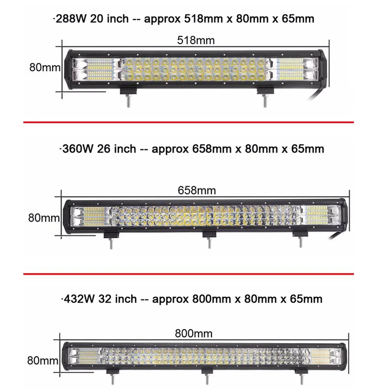 AICARKAS 12V 24V 6000K Светодиодные Фары для Авто 24в грузовик 4х4 Лада нива 4x4 Нива