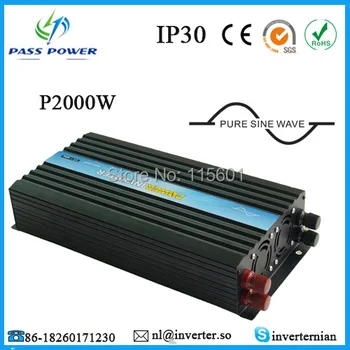 

Free Shipping RoHS SGS CE Off Grid Single Phrase DC to AC 110V 24V 48V Solar Power Inverter 12V 220V 2000V Pure Sine Wave Cheap