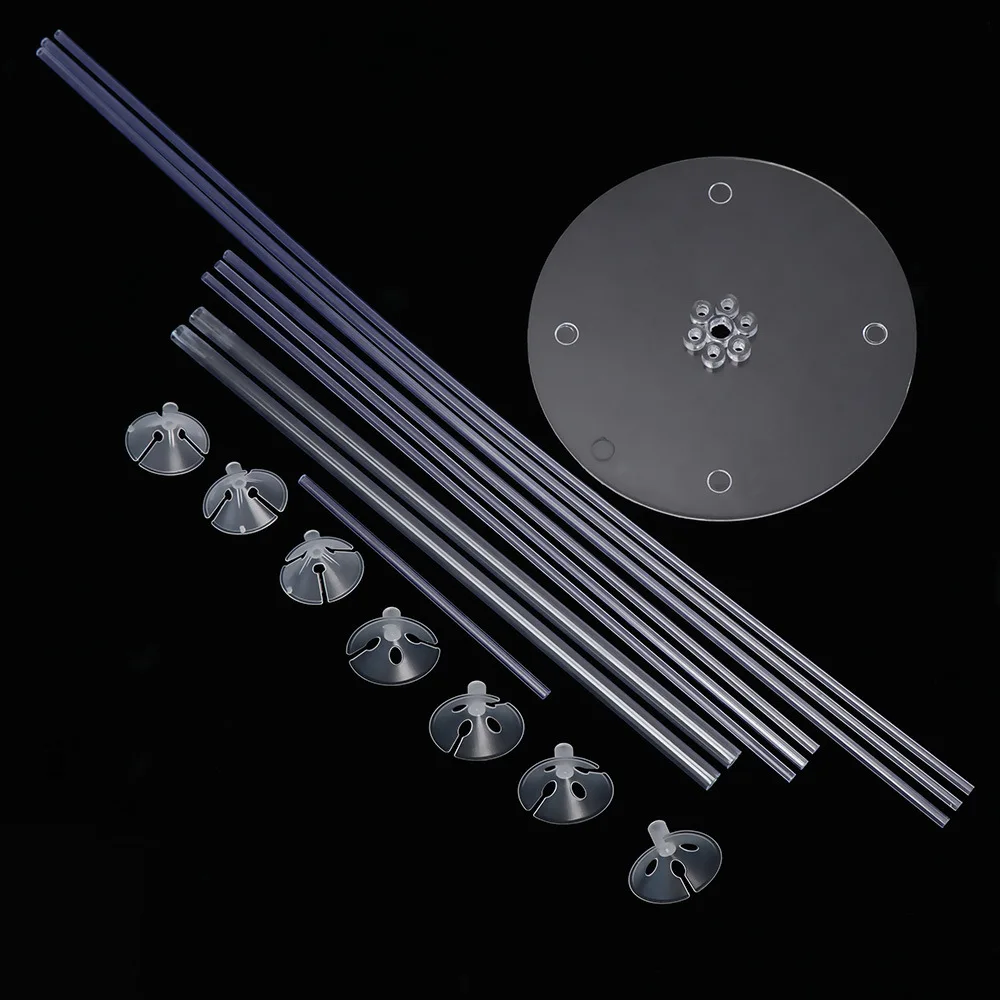 Balloon Base Table Floating Balloons Rod Drag Wedding birthday Decoration Tool Tow Pole Column Base Display Stand For Baloon (4)