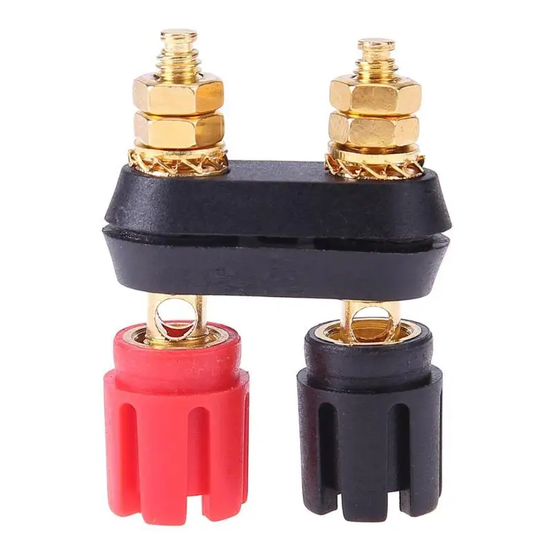 

Banana Plug Couple Terminals Red Black Connector Amplifier Terminal Binding Post Banana Speaker Plug Jack