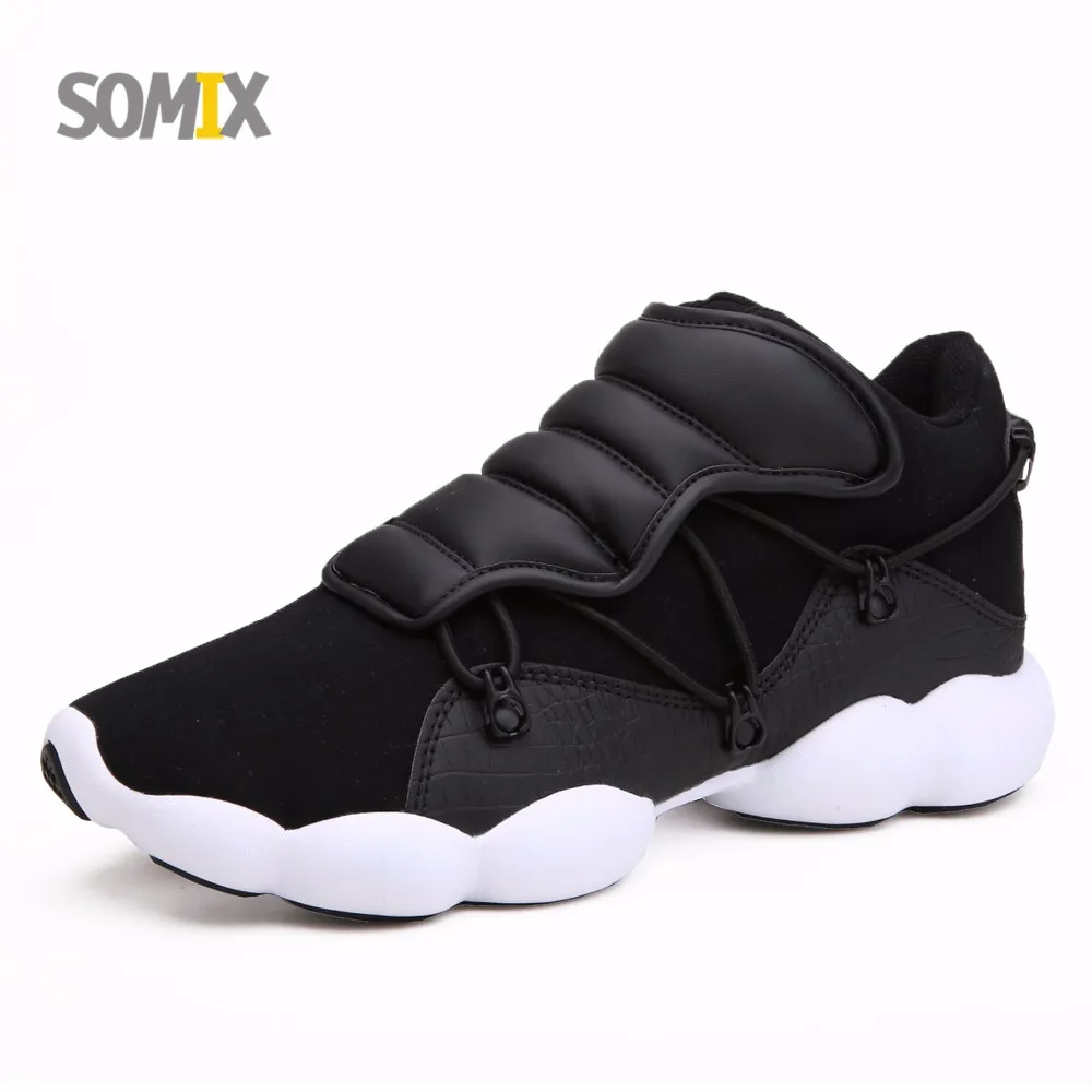  Original Somix 2016 Winter Warm Shock absorber Running Shoes Men Breathable Women Athletic Shoes for Men Light Outdoor Sneakers 