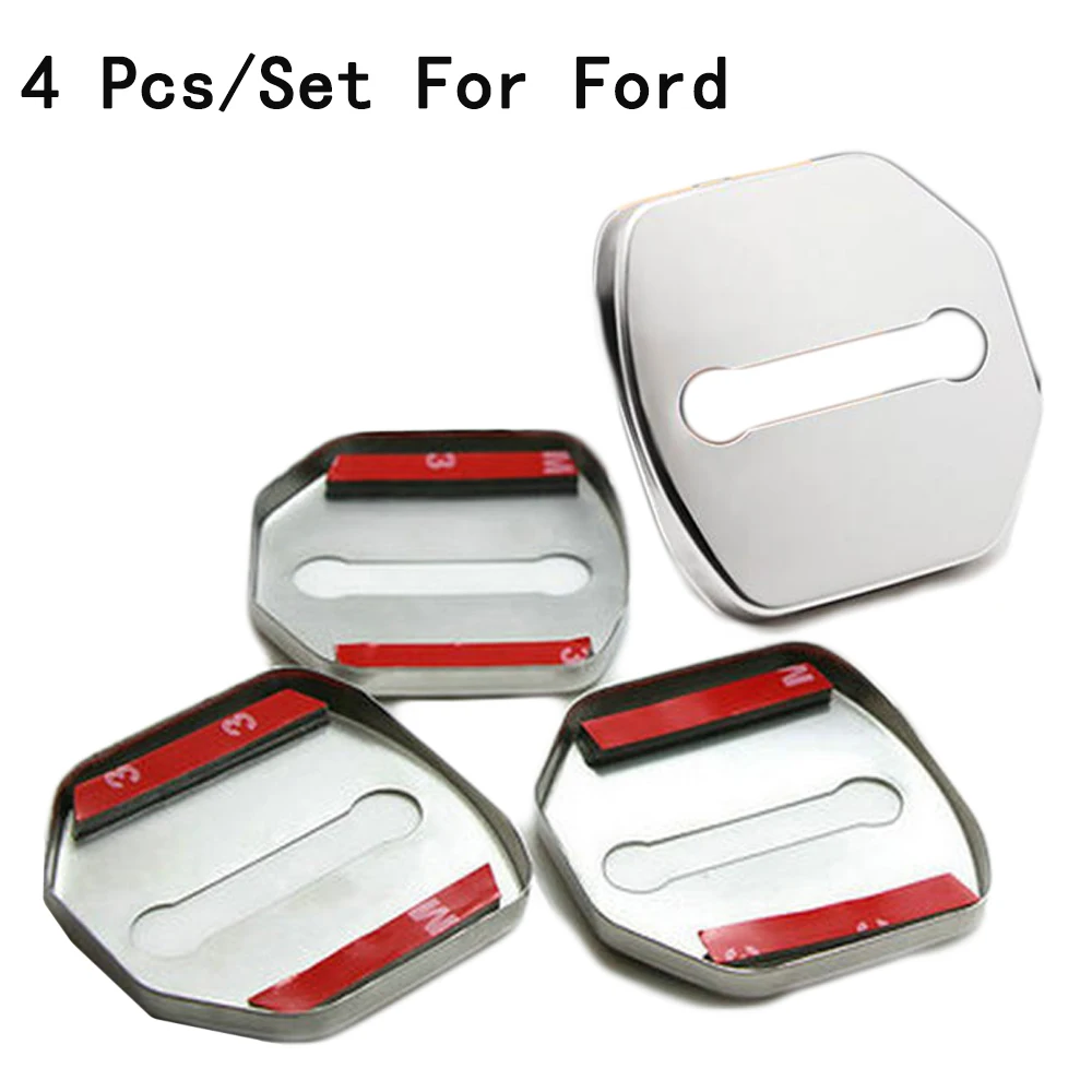 Внутренняя отделка дверного замка крышка для VW/Ford/POLO/Santana/Sagitar/Skoda/Scirocco из нержавеющей стали модификация новая пряжка