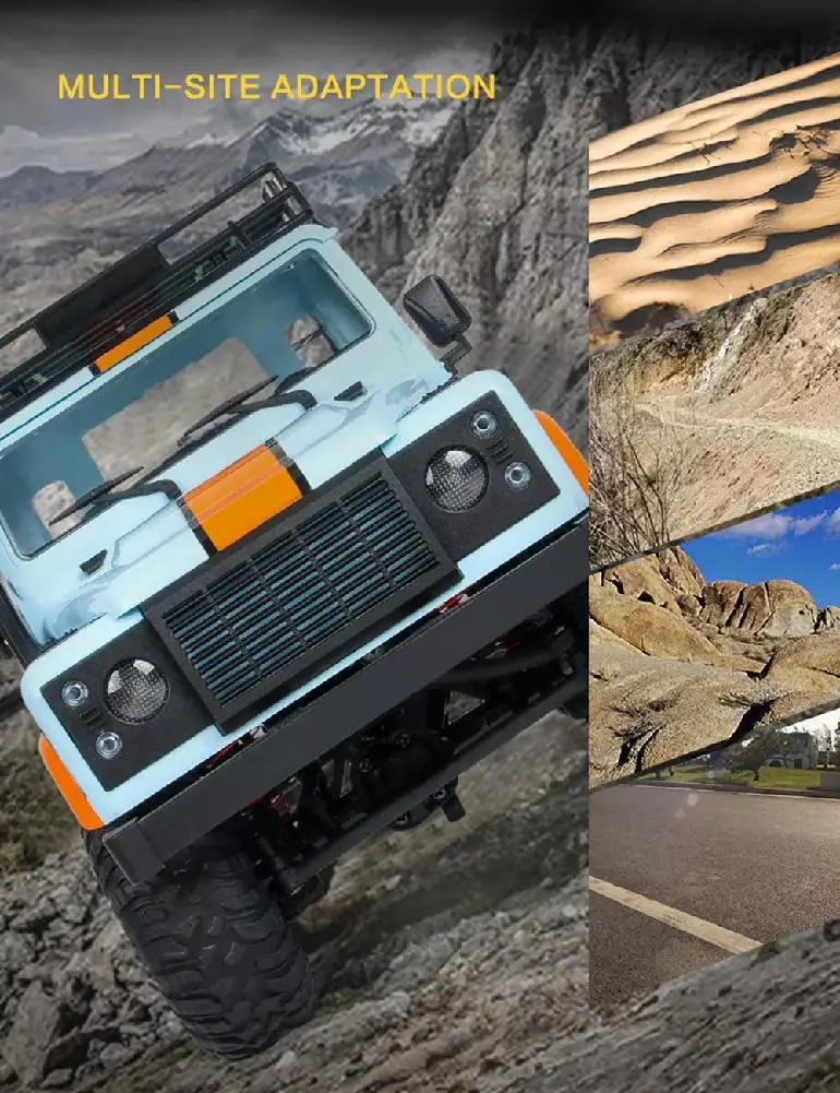 MN-99 2,4 г 1/12 4WD RTR гусеничный Радиоуправляемый автомобиль для Land Rover 70 юбилей издание модель автомобиля напольная Игрушечная машина Игрушечная модель