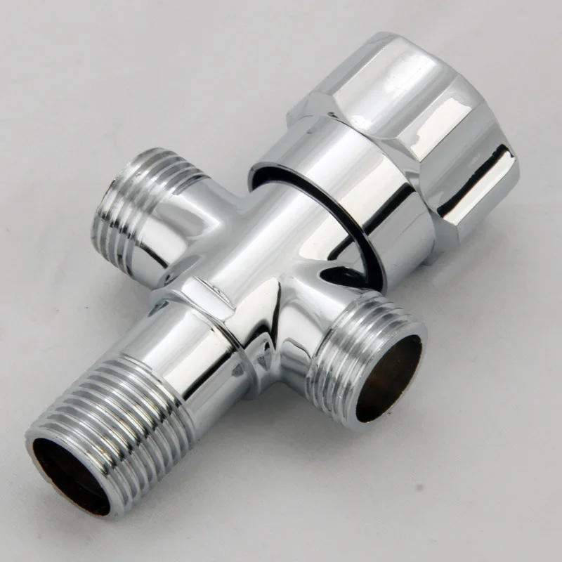 

Double Outlet SUS 304 Stainless Steel Angle Valve Kitchen Bathroom Accessories Water Heater Angle Valves