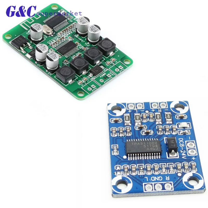 

TPA3110 2x15W Bluetooth Audio Power Amplifier Board for Bluetooth Speaker