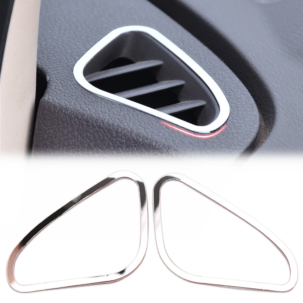 

Car stickers Stainless steel Ring outlet decoration For Ford Focus 2 MK2 Sedan Hatchback Accessories
