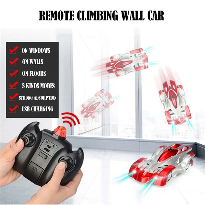 

Car ornaments accessories Automobile Car interior decoration Christmas Gift Kid Remote Control RC Car with LED Lights 360 Degree