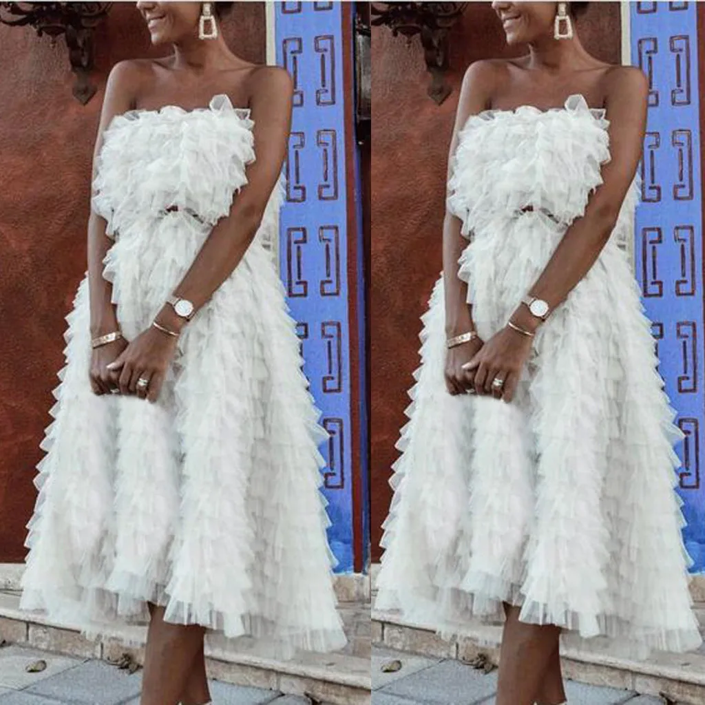 

Dress women summer 2019 dress women Fashion Sexy Showback Sexy Deep V Sleeveless Neckless Dress Y617