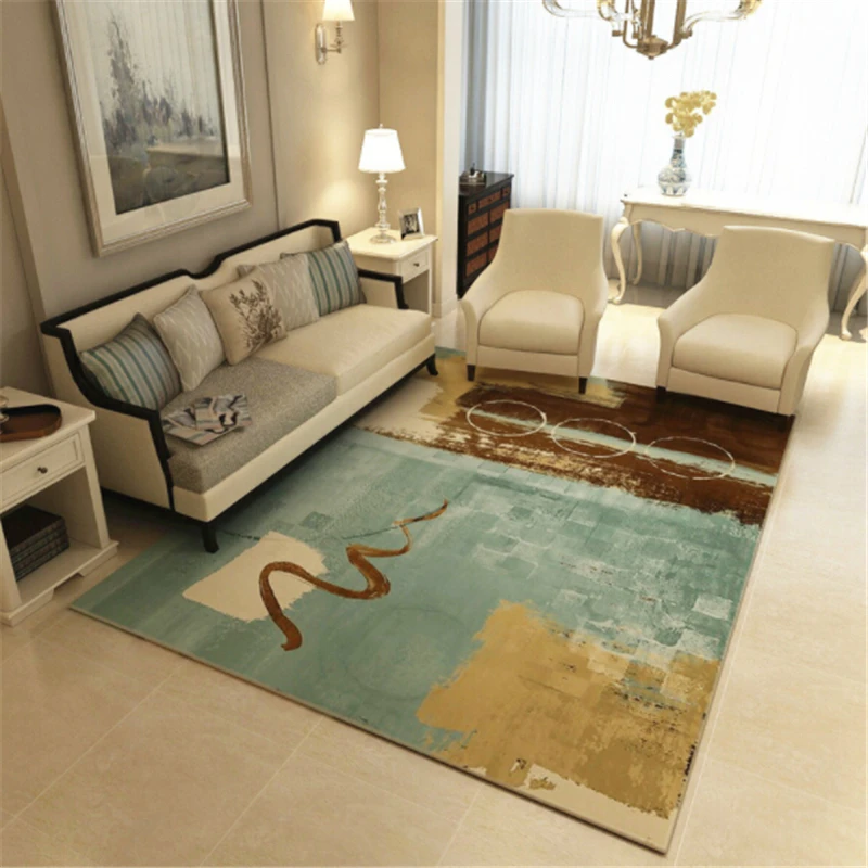 Simple Colorful Soft Creative Modern Style Carpets For Living Room