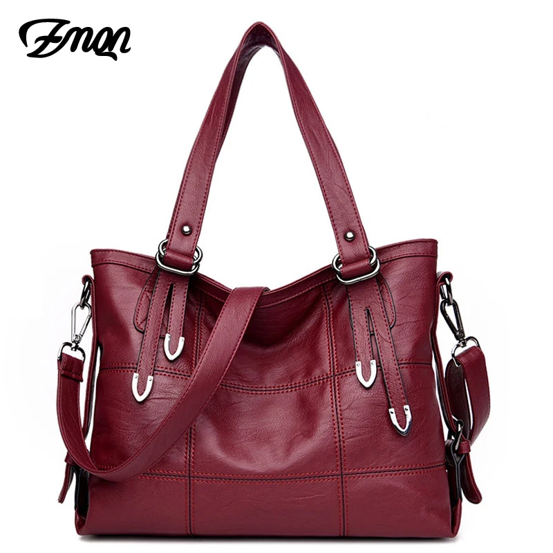 

ZMQN Luxury Handbags Women Bags Designer Soft Leather Elegant Fashion Famous Brand Crossbody Bags For Women Big Capacity Kabelka