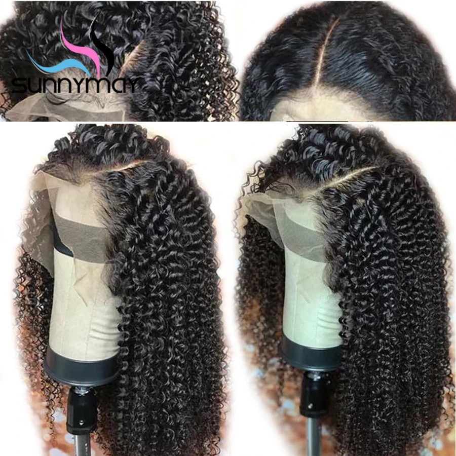 curly wigs with baby hair