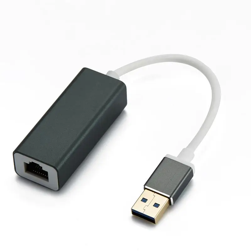 

Usb 3.0 To Rj45 Gigabit Lan Adapter 3 Port Usb Hub 3.0 Connector Extender