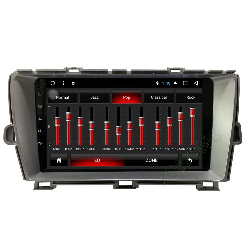 Cheap 9 inch Octa 8 Core Android 8.1 for Toyota Prius Car DVD Multimedia Player autoradio GPS navigation Radio BT WIFI left hand MAP 5