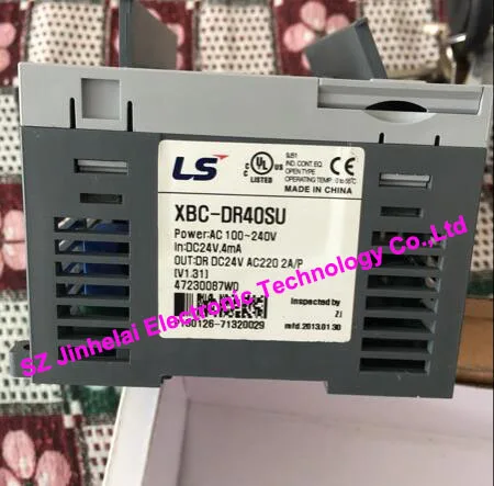 

100% New and original XBC-DR40SU LS(LG) PLC controller
