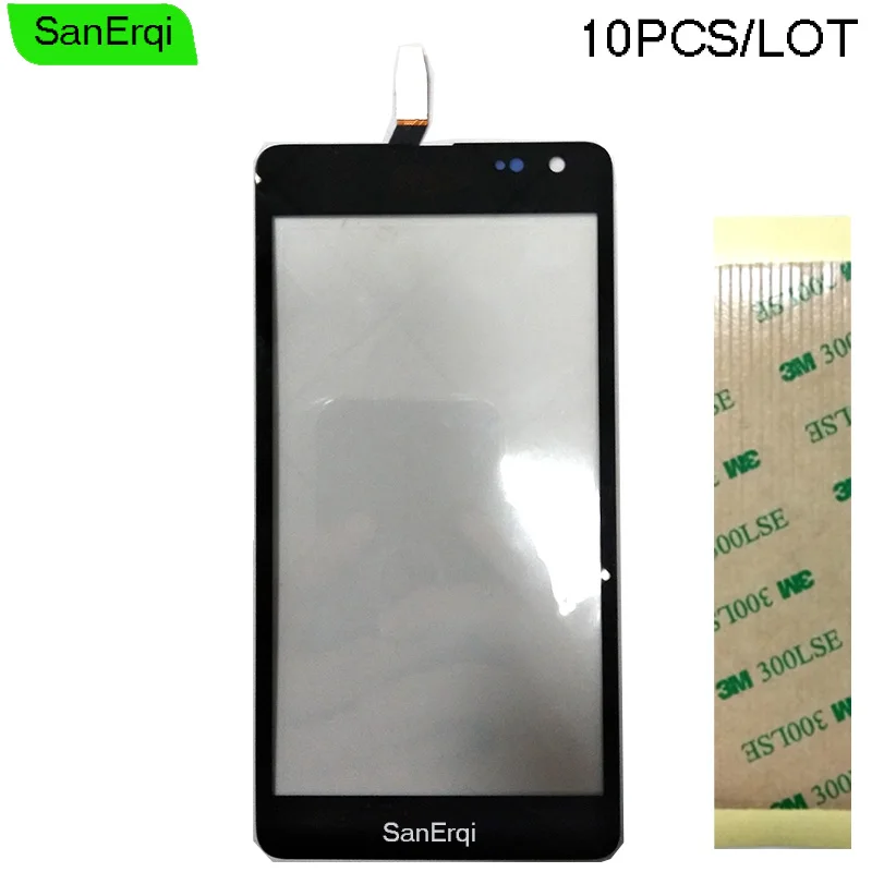 

SanErqi 10PCS/LOT For Nokia Microsoft Lumia 535 Touch Screen CT2S1973 CT2C1607 N535 Digitizer Sensor Outer Glass Lens Panel