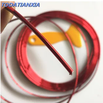 

Car Interior Mouldings Trims Decoration Line FOR toyota corolla hyundai creta lada priora skoda rapid citroen c4 kia ix25 vw