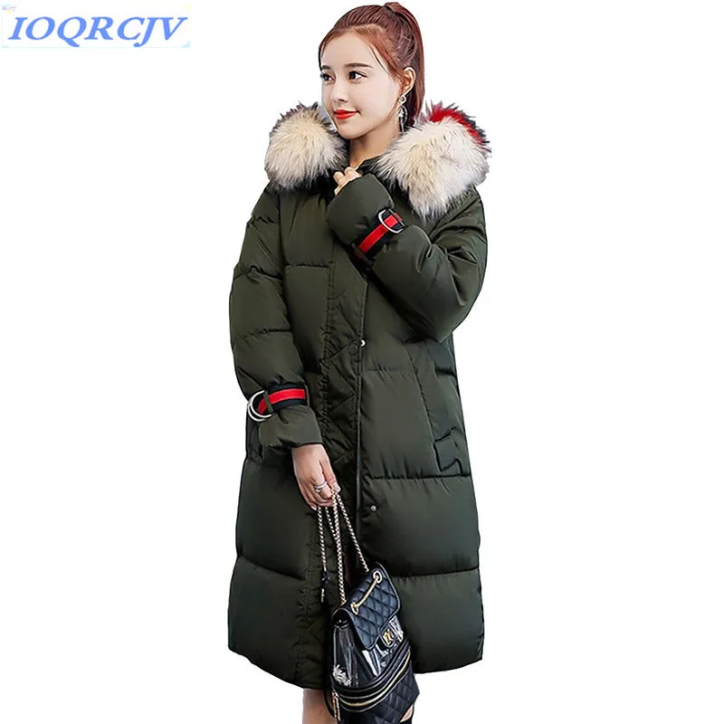 Manteau Vers Ioqrcjv1979 Fourrure Bas Black white Vestes Parkas Taille Chaud rust Coton Épaississent Col Plus Red Nouveau Vogue gray Femmes D'hiver armygreen Le De Hoodies Femelle 2018 La 6fygYb7