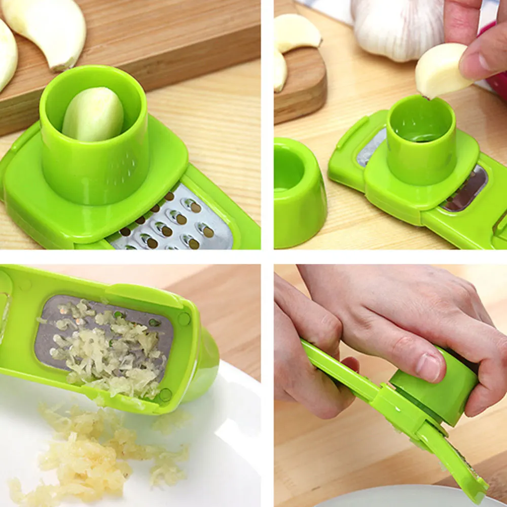 1PC Multi Functional Ginger Garlic Grinding Grater Planer Slicer Cutter
